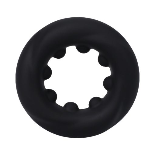 Rock Solid The Twist Silicone C-Ring Black - Image 2
