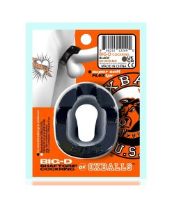 Oxballs Big-D Shaft Grip Cockring Black