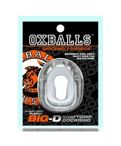 Oxballs Big-D Shaft Grip Cockring Clear