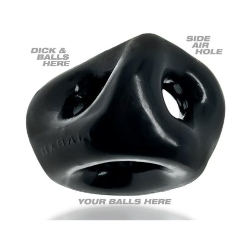Oxballs Tri-Sport Xl Thicker 3-Ring Sling Black - Image 4