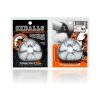 Oxballs Tri-Sport Xl Thicker 3-Ring Sling Clear