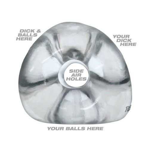 Oxballs Tri-Sport Xl Thicker 3-Ring Sling Clear - Image 5