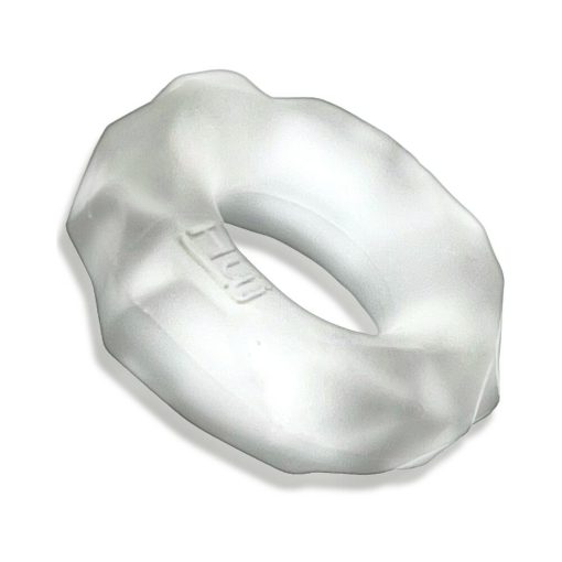 Hunkyjunk Fractal Tactile Cockring Clear Ice - Image 3