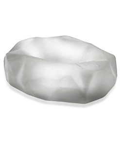 Hunkyjunk Fractal Tactile Cockring Clear Ice