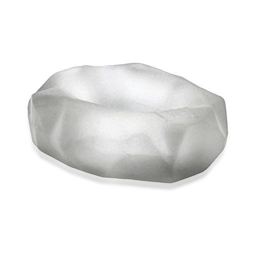 Hunkyjunk Fractal Tactile Cockring Clear Ice - Image 6