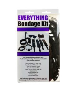 Ple'Sur 12-Piece Everything Bondage Kit Black