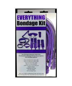 Ple'Sur 12-Piece Everything Bondage Kit Purple