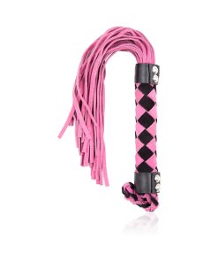 Ple'Sur 15.5 In. Leather Flogger Pink