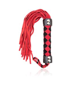 Ple'Sur 15.5 In. Leather Flogger Red