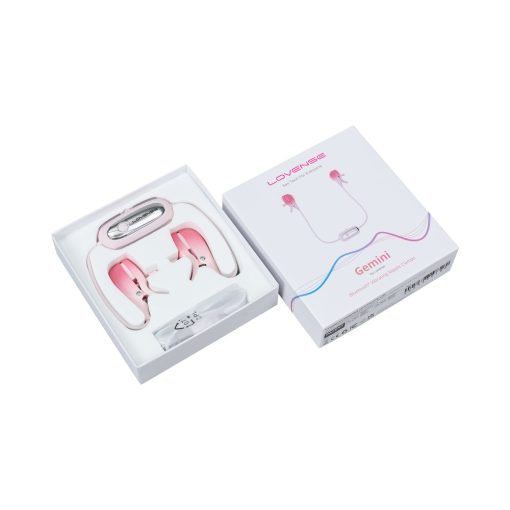 Lovense Gemini Bluetooth Rechargeable Vibrating Nipple Clamps - Image 2