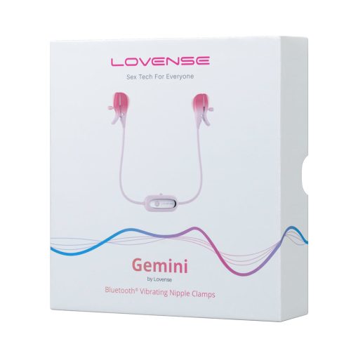 Lovense Gemini Bluetooth Rechargeable Vibrating Nipple Clamps - Image 10