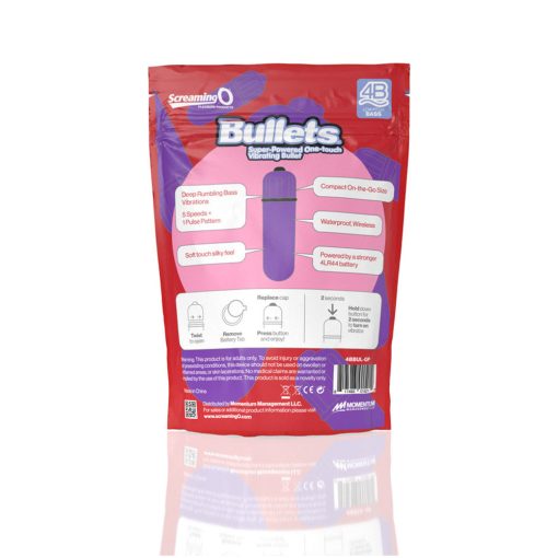 Screaming O 4B Bullet Vibrator Grape - Image 5