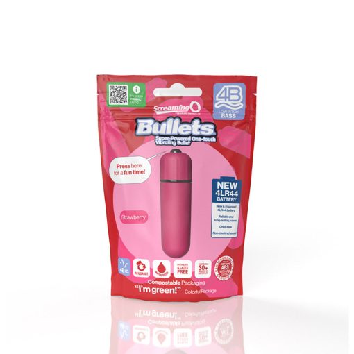 Screaming O 4B Bullet Vibrator Strawberry - Image 4