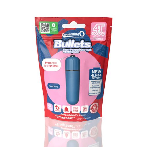 Screaming O 4T Bullet Vibrator Blueberry - Image 4