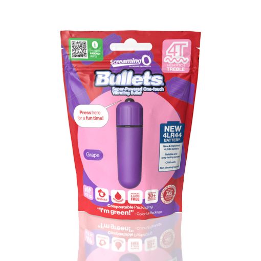 Screaming O 4T Bullet Vibrator Grape - Image 4