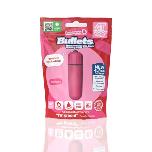 Screaming O 4T Bullet Vibrator Strawberry - Image 4