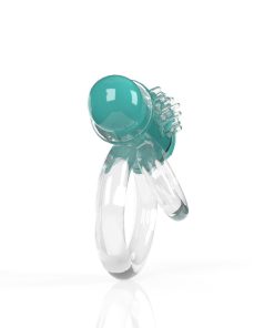 Screaming O 4B Doubleo 6 Vibrating Double Cockring Kiwi