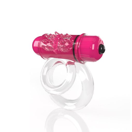 Screaming O 4B Doubleo 6 Vibrating Double Cockring Strawberry - Image 3
