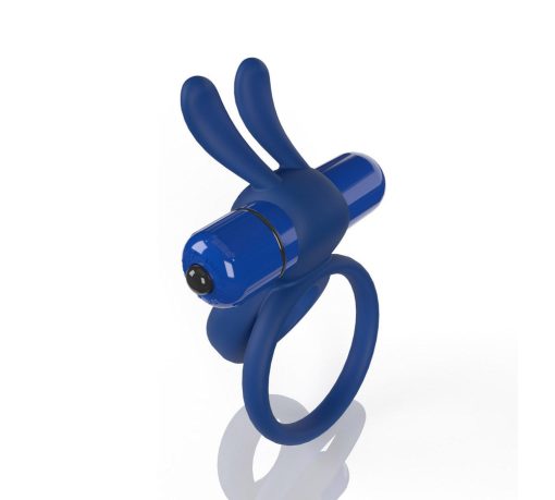 Screaming O 4B Ohare Vibrating Rabbit Double Cockring Blueberry - Image 4