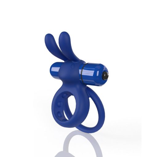 Screaming O 4T Ohare Vibrating Rabbit Double Cockring Blueberry - Image 3