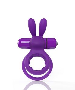 Screaming O 4T Ohare Vibrating Rabbit Double Cockring Grape
