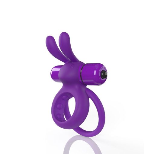 Screaming O 4T Ohare Vibrating Rabbit Double Cockring Grape - Image 3