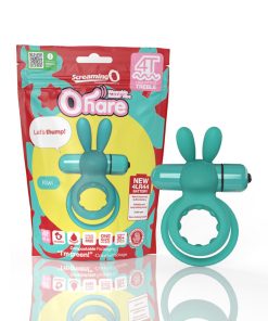 Screaming O 4T Ohare Vibrating Rabbit Double Cockring Kiwi