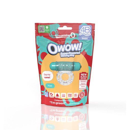 Screaming O 4B Owow Vibrating Cockring Kiwi - Image 5