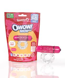 Screaming O 4B Owow Vibrating Cockring Strawberry