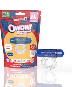 Screaming O 4T Owow Vibrating Cockring Blueberry