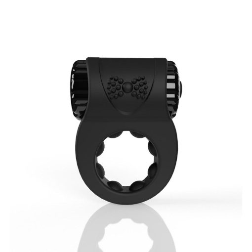 Screaming O Charged Big O Ritz Rechargeable Vibrating Silicone Cockring Black - Image 2