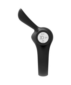 Forto Bunny Rechargeable Silicone Vibrating Cockring With Stimulating Ears Black