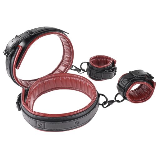 Sportsheets Saffron Adjustable Thigh & Wrist Cuff Set - Image 5
