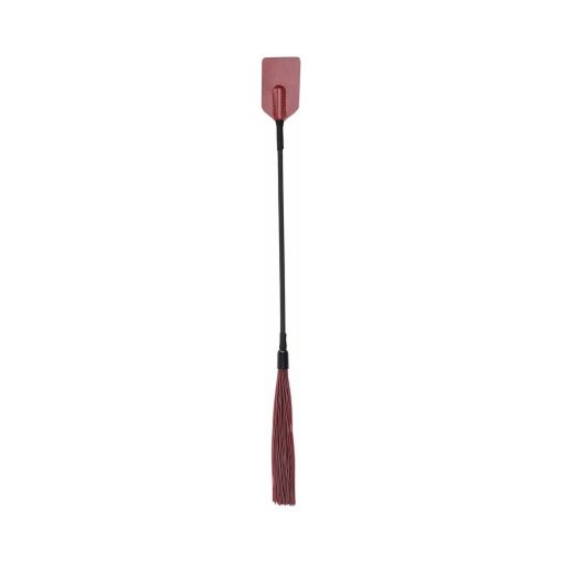 Sportsheets Saffron Tap & Tickle Dual-Ended Crop And Silicone Flogger - Image 2