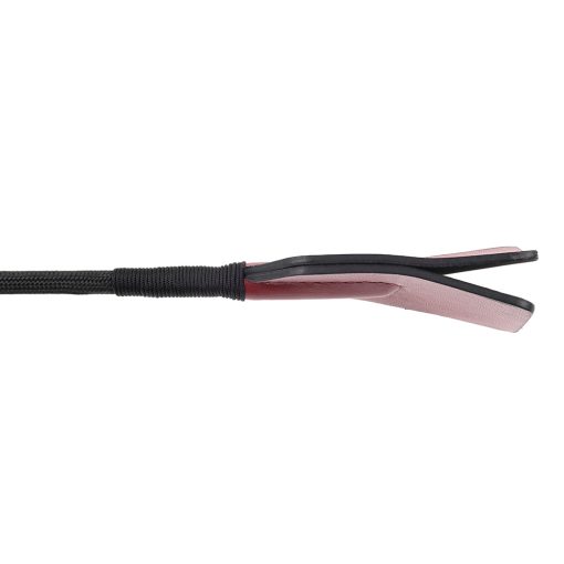 Sportsheets Saffron Tap & Tickle Dual-Ended Crop And Silicone Flogger - Image 4