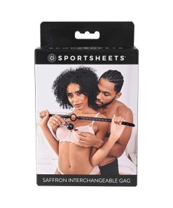 Sportsheets Saffron Interchangeable Gag With Adjustable Buckle