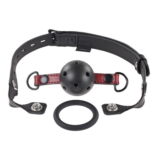 Sportsheets Saffron Interchangeable Gag With Adjustable Buckle - Image 4