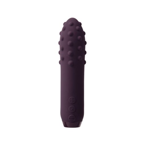 Je Joue Duet Rechargeable Silicone Multi-Surfaced Bullet Vibrator Purple - Image 2