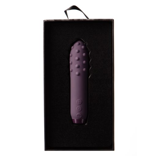 Je Joue Duet Rechargeable Silicone Multi-Surfaced Bullet Vibrator Purple - Image 6
