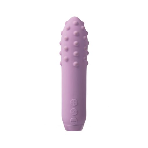 Je Joue Duet Rechargeable Silicone Multi-Surfaced Bullet Vibrator Lilac - Image 2