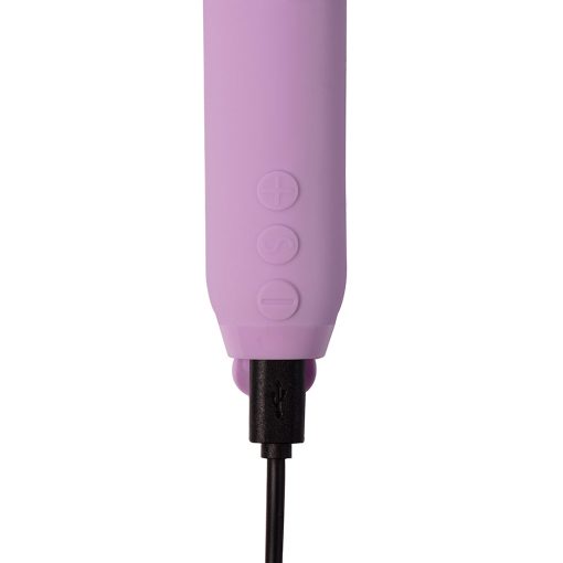 Je Joue Duet Rechargeable Silicone Multi-Surfaced Bullet Vibrator Lilac - Image 3