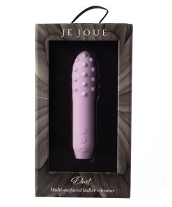 Je Joue Duet Rechargeable Silicone Multi-Surfaced Bullet Vibrator Lilac