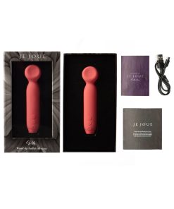 Je Joue Vita Rechargeable Silicone Wand Tip Bullet Vibrator Watermelon Pink