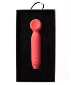 Je Joue Vita Rechargeable Silicone Wand Tip Bullet Vibrator Watermelon Pink