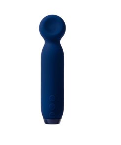 Je Joue Vita Rechargeable Silicone Wand Tip Bullet Vibrator Cobalt Blue