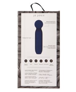 Je Joue Vita Rechargeable Silicone Wand Tip Bullet Vibrator Cobalt Blue