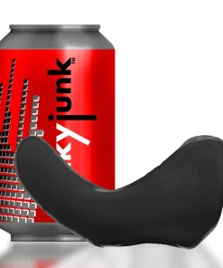 Hunkyjunk Buzzfuck Cock & Ball Sling With Taint Vibrator Tar Ice