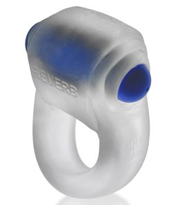 Hunkyjunk Revring Cockring With Bullet Vibrator Clear Ice