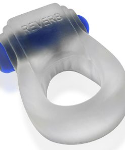 Hunkyjunk Revring Cockring With Bullet Vibrator Clear Ice