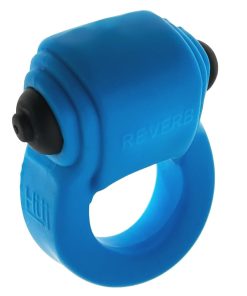 Hunkyjunk Revring Cockring With Bullet Vibrator Teal Ice